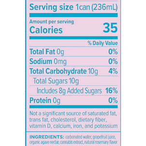 Photo of Grapefruit Rosemary - Cann Social Tonic (Single)