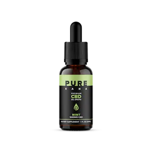 Photo of PureKana 1000mg Mint CBD Tincture