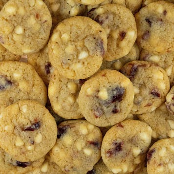 Photo of June’s White Chocolate Cranberry Petite Cookies : 100mg THC 10 Pack