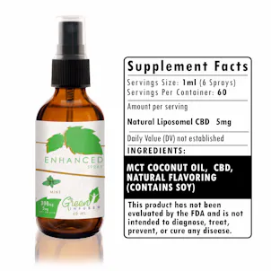 Photo of Enhanced Mint CBG Oil Spray