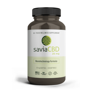 Photo of saviaCBD 25mg | High Absorption CBD