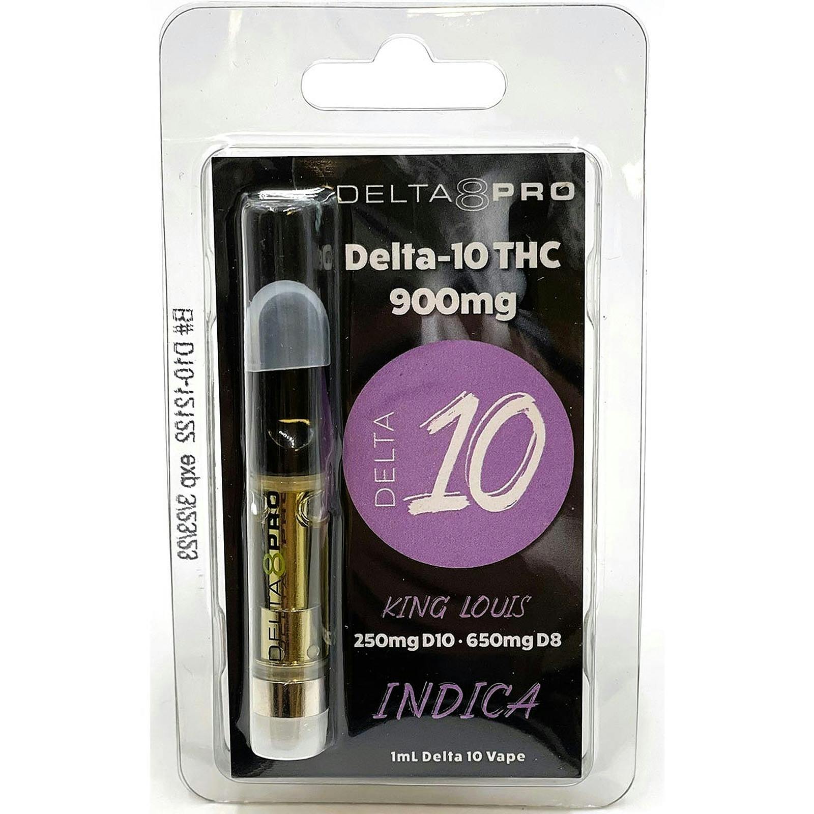 Delta 8 Pro 1ml Vape Cartridge Delta 8 Thc Delta 10 Thc Blend King Louis Leafly 3826