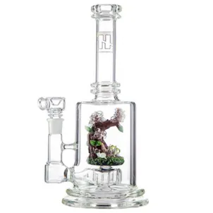 Photo of 11.5" Bioluminescent Wonderland Water Pipe
