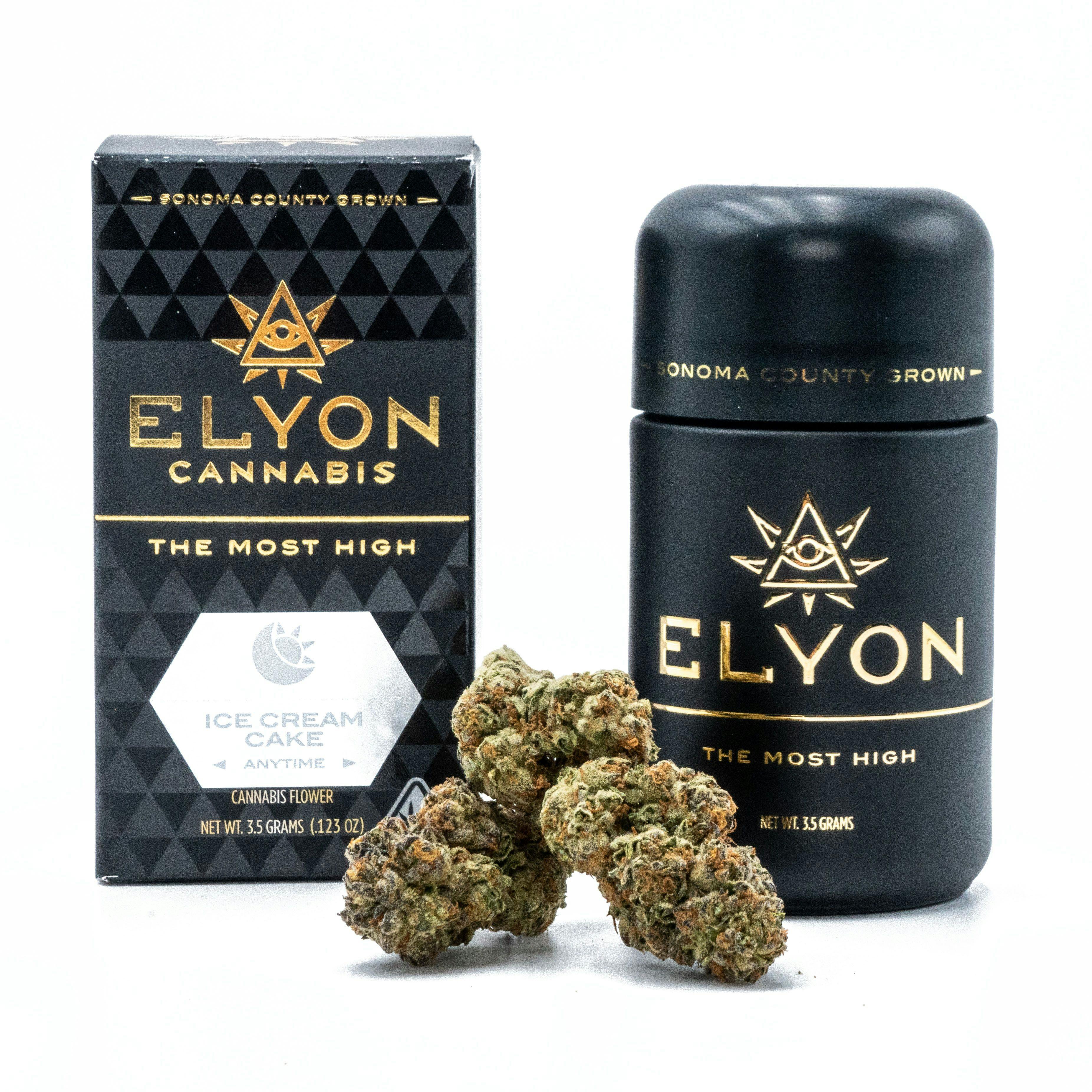 Elyon Cannabis Ice Cream Cake Leafly