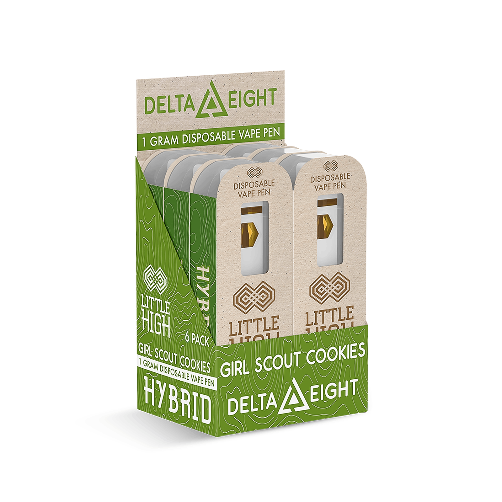 Little High Little High Delta8 Hybrid Girl Scout Cookies 1 Gram