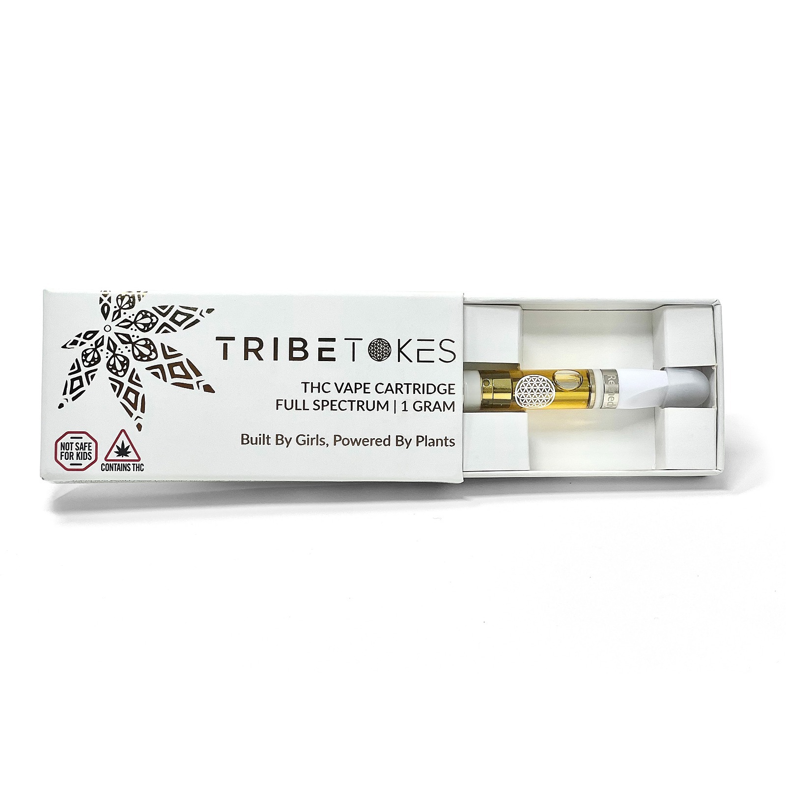 TribeTokes: White Widow Delta 9 THC Vape Cartridge | Full