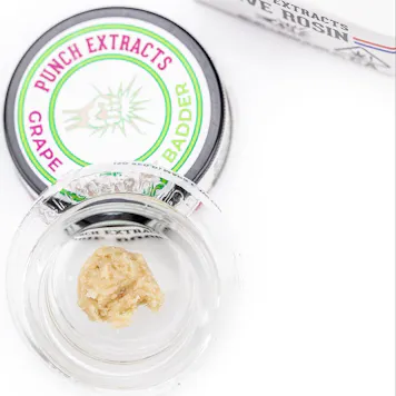 Photo of Grape Alcatraz Tier 4 Live Rosin Cold Cure Badder (1g)