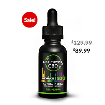 Photo of 1500MG CBD FULL SPECTRUM TINCTURE