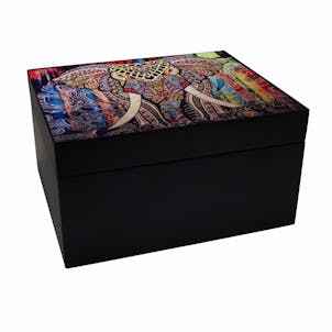 Photo of Mandala Elephant Stash Box - Hakuna Supply