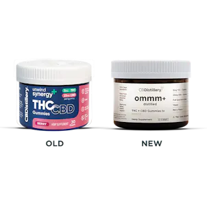 Photo of 5mg THC & 25mg CBD Unwind Gummies