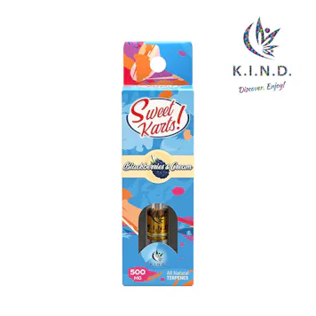 Photo of K.I.N.D. Blackberries & Cream Sweet Karts Cartridge 500mg