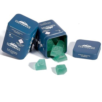 Photo of Blue Raspberry Sativa Rosin Gummies | THC |