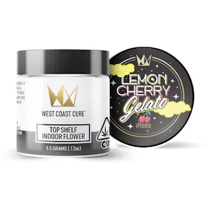 Photo of Lemon Cherry Gelato - 3.5G Top Shelf Indoor Flower