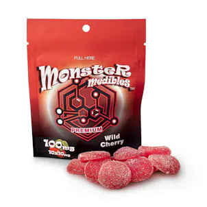 Photo of (REC) Wild Cherry 10x10 Gummies - Monster X