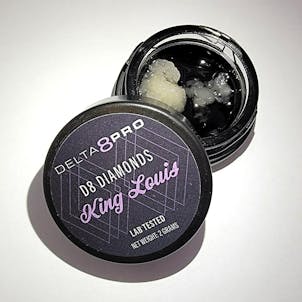 Photo of Delta 8 THC Sauce & Diamonds 2g King Louis