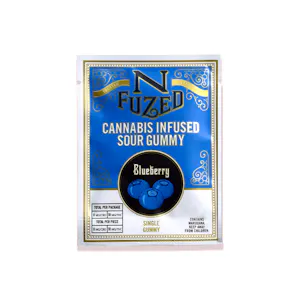 Photo of NFuzed Single Sour Blueberry Gummy 10mg