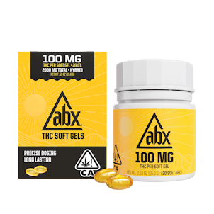 Photo of ABX - 100mg THC Soft Gels - 20ct