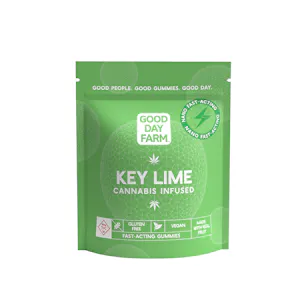 Photo of Good Day Farm: Key Lime | NANO Gummies | 20pk | 100mg