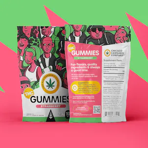 Photo of Chicago Cannabis Company 10mg THC Strawberry Gummies