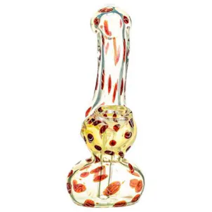 Photo of 5.5" Fumed Sherlock Bubbler w/ Spots