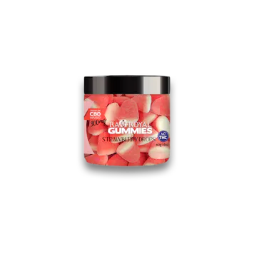Photo of R.A. Royal Gummies: CBD Strawberry Drop Gummy Jar (300 MG)