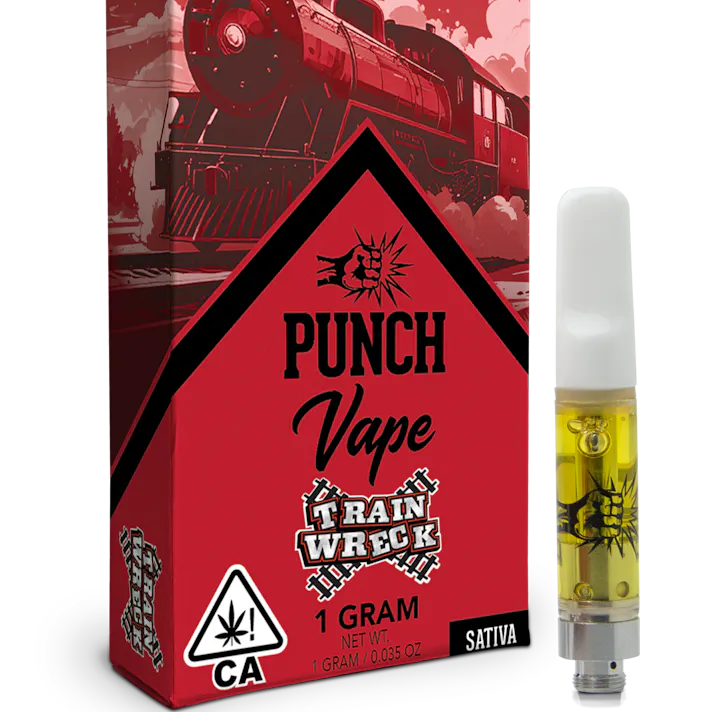 elfbar nachfüll pod läuft aus Punch: Train Wreck 510 Distillate Cart (1g) Sativa