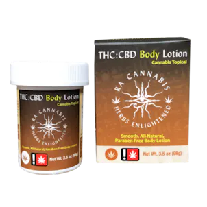 Photo of Ra Cannabis 1:1 CBD/THC Body Lotion