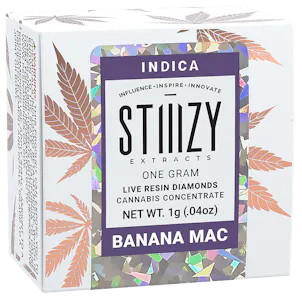 Photo of BANANA MAC - LIVE RESIN DIAMONDS 1G