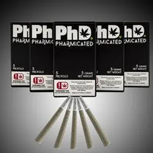 Photo of PhD - Pistachio - Pre-Roll Box 5g - 26.24% THC