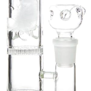 Photo of 12" Double Honeycomb Perc Water Pipe