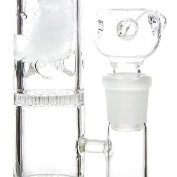 Photo of 12" Double Honeycomb Perc Water Pipe