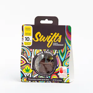 Photo of Milk Chocolate Truffle (Sativa) 10mg Single-pack