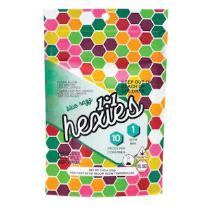 Photo of Hexies 1:1 Blue Razz (10 Pack)