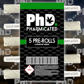 Photo of PhD 5-1g Pre-Roll Box - Butterscotch Cremez (I)