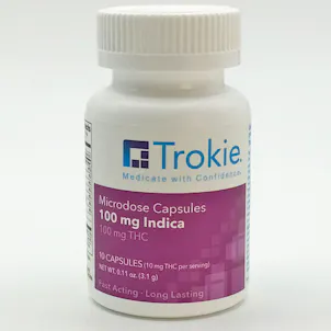 Photo of Indica Microdose THC Capsules 100mg