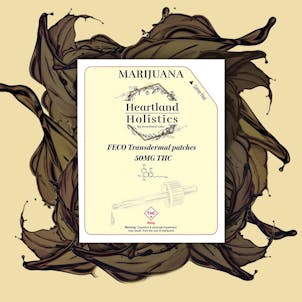 Photo of 50mg FECO Transdermal Patch