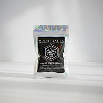 Photo of 50mg CBD & CBG Shimmering Shower Scrub Bar