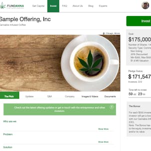 Photo of $1 Mil Funding for Cannabis Businesses