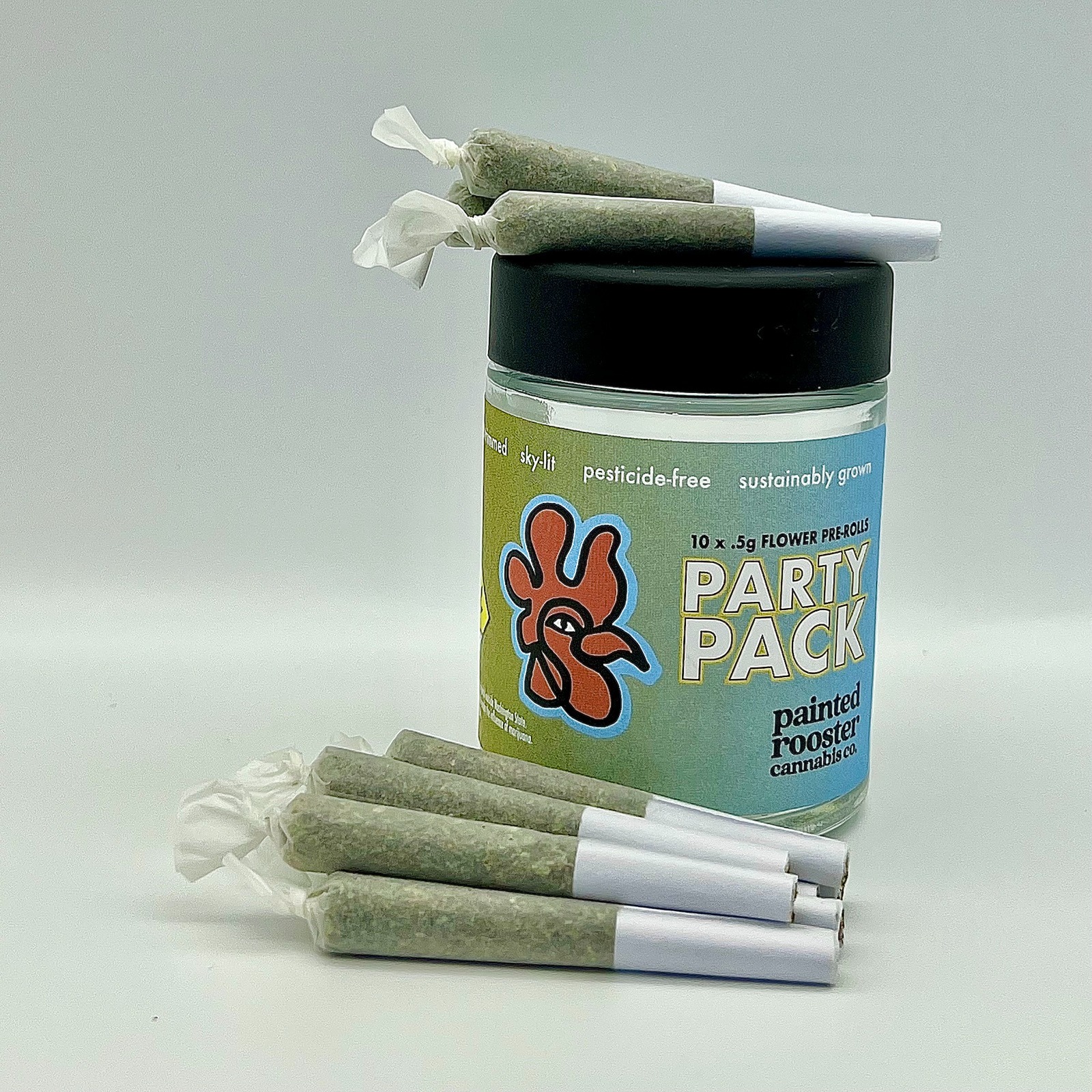 Painted Rooster Cannabis Co Party Pack Painted Rooster Pre Rolls Leafly   Lws6r3LS3eOa7cnNt8I1 IMG 0631 (3) 