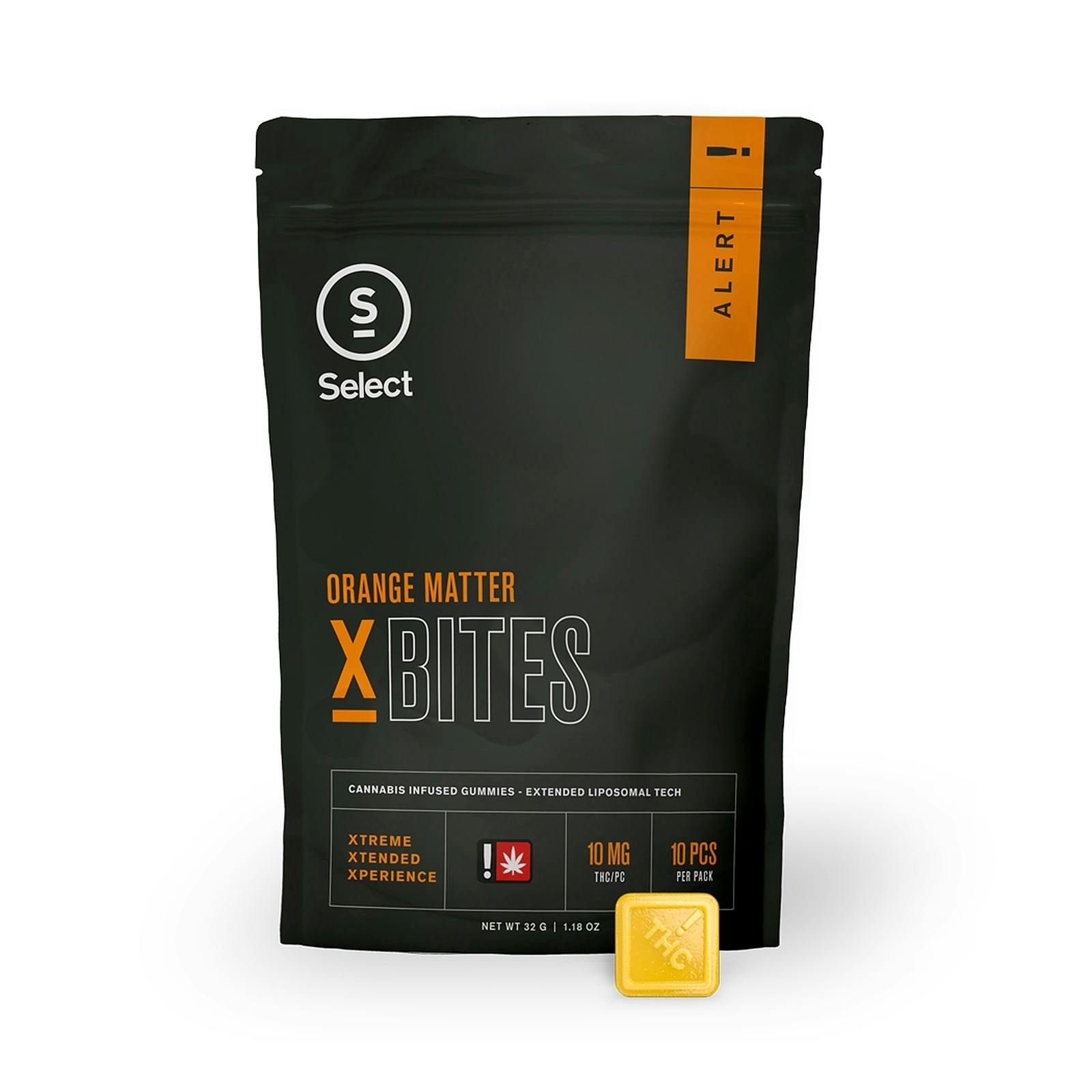 Select Oil Select X Bites Orange Matter 100mg Leafly