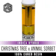 Product image for Christmas Tree x Animal Sorbet 100% Cured Resin 1 Gram