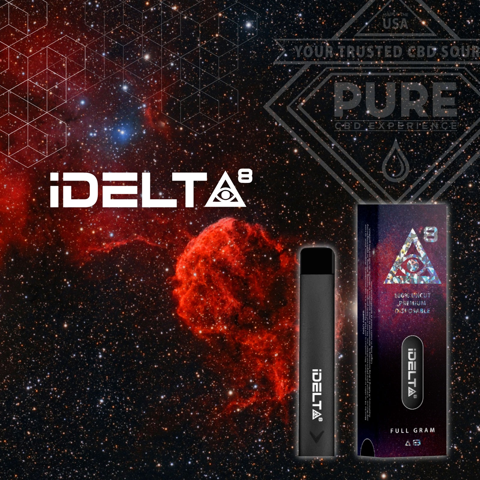 IDELTA8: IDELTA8 Diamond – Disposable Pure Delta 8 Vape Pen Full Gram | Leafly