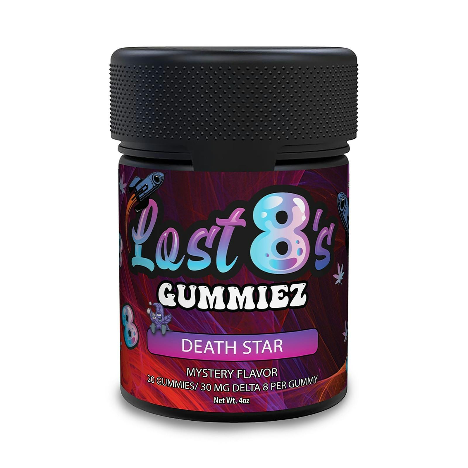 Lost8's Death Star Delta 8 THC Gummies (Mystery Flavor) Leafly
