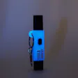 Product image for Terrapin PAX ERA Case + Keychain, "High + Snacky" *Customizable, Blue Glow-in-the-Dark