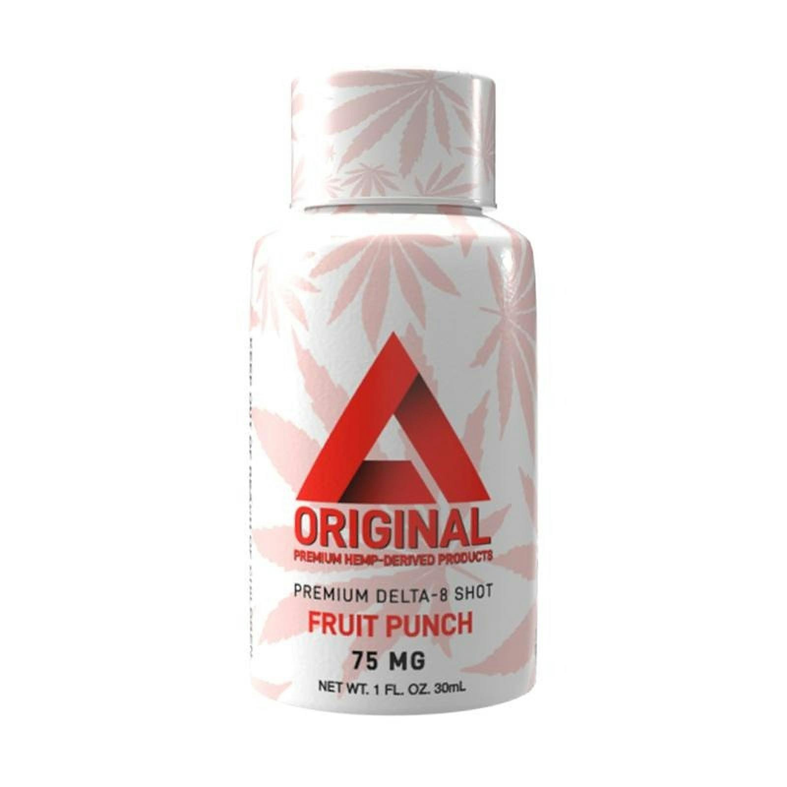 Delta Extrax Fruit Punch Premium Delta 8 THC Shot Leafly