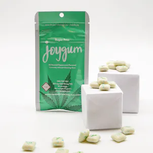 Photo of JoyGum Peppermint (Sugar Free) (10pk) - 10:1 10mg CBD/1mg THC ea (110mg Total)