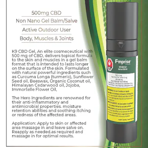 Photo of K9 CBD Topical Gel 500mg CBD