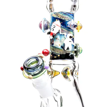 Photo of Empire Glassworks 14” Galaxy Beaker Bong