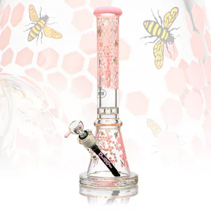 Photo of 16" Hollow Base 9MM Honey Comb Beaker