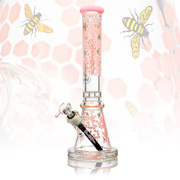 Photo of 16" Hollow Base 9MM Honey Comb Beaker